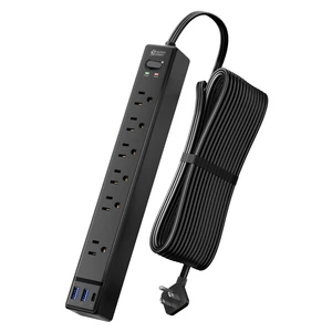 15Ft Long Extension Cord, Flat Plug Surge Protector Power Strip 6 Outlets & 3 USB, Flat Plug Power Strip Wall Mountable, Desk Charging Station for Home, Office, College Dorm Room Essentials 15Ft Long Extension Cord, Flat Plug Surge Protector Power Strip 6 Outlets & 3 USB, Flat Plug Power Strip Wall Mountable, Desk Charging Station for Home, Office, College Dorm Room Essentials