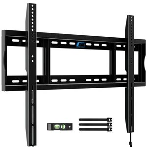 Heavy Duty Fixed TV Wall Mount for 48-120 Inch Flat Screen Max VESA 800x600mm, Holds up to 264 lbs, Fits 8-28" Wood Stud, Low-Profile Flush TV Bracket for Extra Large Smart TVs, HV8801 Heavy Duty Fixed TV Wall Mount for 48-120 Inch Flat Screen Max VESA 800x600mm, Holds up to 264 lbs, Fits 8-28" Wood Stud, Low-Profile Flush TV Bracket for Extra Large Smart TVs, HV8801