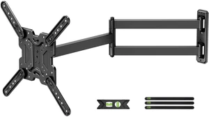 Long Arm TV Wall Mount for Most 32-65 Inch TVs, 29 Inch Long Extension TV Mount Swivel and Tilt, Full Motion Corner Wall Mount Tv Bracket Fit Max VESA 400 x 400mm, Up to 80 lbs Long Arm TV Wall Mount for Most 32-65 Inch TVs, 29 Inch Long Extension TV Mount Swivel and Tilt, Full Motion Corner Wall Mount Tv Bracket Fit Max VESA 400 x 400mm, Up to 80 lbs