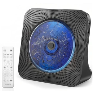 CD Player Portable Bluetooth Desktop CD Players for Home Portable CD Player with Bluetooth with Timer Built-in HiFi Speakers with LCD Screen Display Boombox FM Radio USB Type-C CD Player Portable Bluetooth Desktop CD Players for Home Portable CD Player with Bluetooth with Timer Built-in HiFi Speakers with LCD Screen Display Boombox FM Radio USB Type-C