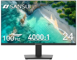Monitor 24 inch 100Hz Computer MonitorFHD 1080P PC MonitorHDMIFreeSyncHDREarphone Jack Ergonomic Tilt for Home and Office Monitor 24 inch 100Hz Computer MonitorFHD 1080P PC MonitorHDMIFreeSyncHDREarphone Jack Ergonomic Tilt for Home and Office
