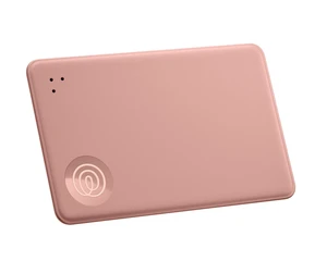 Tile Slim - Wallet Finder, Bluetooth Tracker and Item Locator for Luggage Tags, Passports and More. Both iOS and Android Compatible. Phone Finder. 1-Pack (Blush) Tile Slim - Wallet Finder, Bluetooth Tracker and Item Locator for Luggage Tags, Passports and More. Both iOS and Android Compatible. Phone Finder. 1-Pack (Blush)