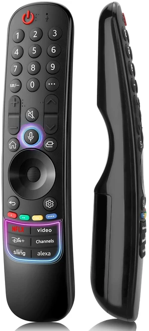Universal for LG-TV-Magic-Remote-Control-Replacement UHD OLED QNED NanoCell MiniLED C1 C2 C3 C4 4K 8K Smart TVs,MR23GA with Pointer and Voice Function 2018-2024 Universal for LG-TV-Magic-Remote-Control-Replacement UHD OLED QNED NanoCell MiniLED C1 C2 C3 C4 4K 8K Smart TVs,MR23GA with Pointer and Voice Function 2018-2024