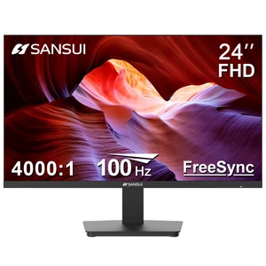 Monitor 24 Inch 100Hz PC Computer Monitor, FHD for Home Office HDMI VGA Ports, Ergonomic Tilt, VESA Mout, Ultra-Slim, Eye Care for Home Office (ES-24F2, HDMI Cable Included) Monitor 24 Inch 100Hz PC Computer Monitor, FHD for Home Office HDMI VGA Ports, Ergonomic Tilt, VESA Mout, Ultra-Slim, Eye Care for Home Office (ES-24F2, HDMI Cable Included)