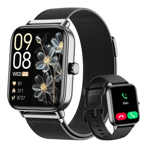 Smart Watch for Women Men (Android/iPhones), Health & Fitness Tracker Watch Fitness Watch with SpO2/Heart Rate Monitor, Sleep Tracker, 1.85" Smart Watch with Bluetooth Calls/Messages, 3ATM waterproof Smart Watch for Women Men (Android/iPhones), Health & Fitness Tracker Watch Fitness Watch with SpO2/Heart Rate Monitor, Sleep Tracker, 1.85" Smart Watch with Bluetooth Calls/Messages, 3ATM waterproof