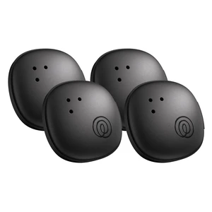 Tile Sticker Bundle - Small Bluetooth Tracker, Remote Finder and Item Locator for Bikes, Glasses and More. Both iOS and Android Compatible. Phone Finder. 4-Pack (Black) Tile Sticker Bundle - Small Bluetooth Tracker, Remote Finder and Item Locator for Bikes, Glasses and More. Both iOS and Android Compatible. Phone Finder. 4-Pack (Black)