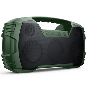 Outdoor Bluetooth Speaker, IPX7 Waterproof, 90W Peak, 32H, Green Floating design, deep bass, TWS stereo, portable handle, rugged build for pool days, beach trips, kayaking, and hiking Outdoor Bluetooth Speaker, IPX7 Waterproof, 90W Peak, 32H, Green Floating design, deep bass, TWS stereo, portable handle, rugged build for pool days, beach trips, kayaking, and hiking