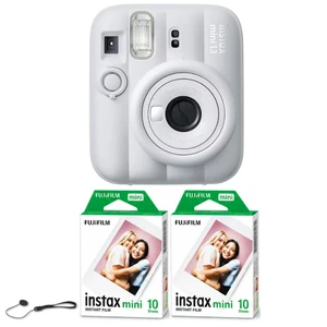 instax mini 13 Instant Film Camera (Clay White + 20 Sheets of Extra Film) instax mini 13 Instant Film Camera (Clay White + 20 Sheets of Extra Film)