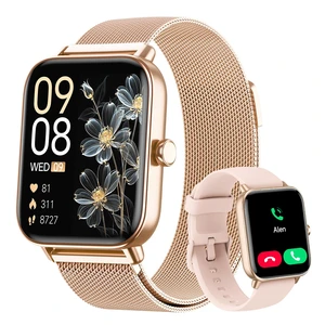 Smart Watches for Women, 1.85" HD Alexa Built-in Smart Watch for Android Phones & iPhones, Health Tracker with Heart Rate/Blood Oxygen/Sleep Monitor, 120+ Sport Modes Fitness Trackers for Women, Gift Smart Watches for Women, 1.85" HD Alexa Built-in Smart Watch for Android Phones & iPhones, Health Tracker with Heart Rate/Blood Oxygen/Sleep Monitor, 120+ Sport Modes Fitness Trackers for Women, Gift