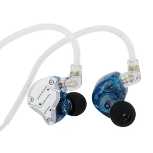 KZ ZS10 Pro, 4BA+1DD 5 Driver in Ear Monitor, HiFi Wired Earbuds, Gaming Earbuds, Hybrid IEM Earphones with Stainless Steel Faceplate, Detachable Cable for Musician (with Mic, Blue) KZ ZS10 Pro, 4BA+1DD 5 Driver in Ear Monitor, HiFi Wired Earbuds, Gaming Earbuds, Hybrid IEM Earphones with Stainless Steel Faceplate, Detachable Cable for Musician (with Mic, Blue)