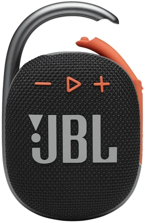 Clip 4, Black/Orange - Portable Bluetooth 5.1 Speaker - Up to 10 Hours of Play - Waterproof & Dust Resistant - Includes Noise & Echo-Canceling Speakerphone Clip 4, Black/Orange - Portable Bluetooth 5.1 Speaker - Up to 10 Hours of Play - Waterproof & Dust Resistant - Includes Noise & Echo-Canceling Speakerphone