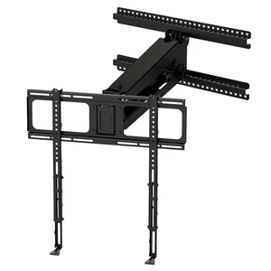MM340 Above Fireplace Pull Down TV Mount- Televisions 44" to 80" Up to 90 lbs - Safe Auto-Adjusting TV Mounts - Patented Motion Stops, Handles, Balancing Technology - Superior Steel MM340 Above Fireplace Pull Down TV Mount- Televisions 44" to 80" Up to 90 lbs - Safe Auto-Adjusting TV Mounts - Patented Motion Stops, Handles, Balancing Technology - Superior Steel