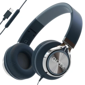 USB C Headphones Wired for Kids & Adults with Mic & Volume Control, Type C Wired Headphones for iPhone 17, 16, 15, Samsung, Android - USBC Teens Corded Head Phones for Laptop, Computer, Tablet USB C Headphones Wired for Kids & Adults with Mic & Volume Control, Type C Wired Headphones for iPhone 17, 16, 15, Samsung, Android - USBC Teens Corded Head Phones for Laptop, Computer, Tablet