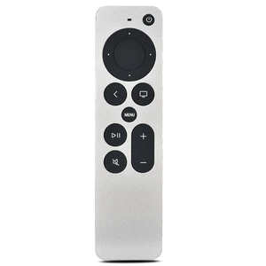 Replacement Remote for Apple TV, Rechargable and Bluetooth Edition Remote Control for Apple TV HD/4K(1st,2nd,3rd Gen),Compatible with A1625, A1842, A2169, A2737/A2843,With TV control Replacement Remote for Apple TV, Rechargable and Bluetooth Edition Remote Control for Apple TV HD/4K(1st,2nd,3rd Gen),Compatible with A1625, A1842, A2169, A2737/A2843,With TV control