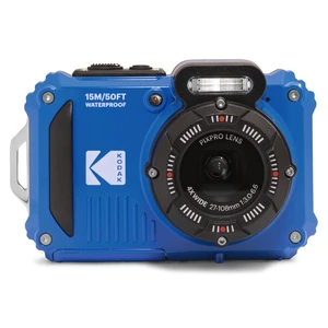 PIXPRO WPZ2 16MP Waterproof Digital Camera, 15m, 4X Zoom, Blue 1080p Full HD video, Wi-Fi sharing, 27mm wide angle lens, 2.7 inch LCD, shockproof to 2m PIXPRO WPZ2 16MP Waterproof Digital Camera, 15m, 4X Zoom, Blue 1080p Full HD video, Wi-Fi sharing, 27mm wide angle lens, 2.7 inch LCD, shockproof to 2m