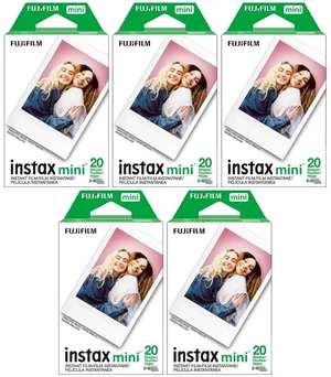 instax mini Instant Daylight Film Pack, 20 Exposures, 5-Pack instax mini Instant Daylight Film Pack, 20 Exposures, 5-Pack