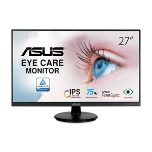 VA27DQ 27 Inch 1080P Computer Monitor, HDMI, DisplayPort, VGA, Speaker IPS, Full HD, Adaptive-sync/FreeSync, Eye Care, Low Blue Light, Flicker Free, VESA Wall Mount, Frameless, Tilt Adjustable VA27DQ 27 Inch 1080P Computer Monitor, HDMI, DisplayPort, VGA, Speaker IPS, Full HD, Adaptive-sync/FreeSync, Eye Care, Low Blue Light, Flicker Free, VESA Wall Mount, Frameless, Tilt Adjustable