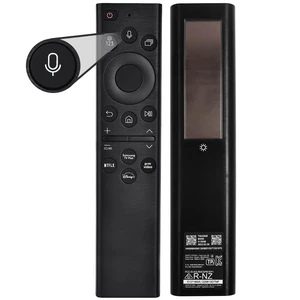 Replacement Voice Remote for Samsung Smart TV,BN59-01385A(Solar Version) for 2019-2026 Smasung UHD QLED The Frame NEO QLED 4K 8K Smart TV with Samsong TV,Solar Charging,NTFLX,Prm Video,Disny Buttons Replacement Voice Remote for Samsung Smart TV,BN59-01385A(Solar Version) for 2019-2026 Smasung UHD QLED The Frame NEO QLED 4K 8K Smart TV with Samsong TV,Solar Charging,NTFLX,Prm Video,Disny Buttons