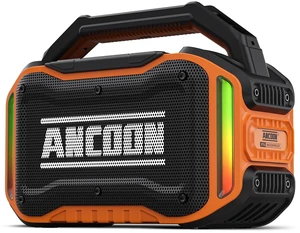 Speakers Bluetooth Wireless: 80W(Peak) Loud Speaker with Bass, 20H Playtime, IPX6 Waterproof, Large Jobsite Speakers for Work, Outdoor, Workshop, Garage, Portable Speaker with TWS (Orange) Speakers Bluetooth Wireless: 80W(Peak) Loud Speaker with Bass, 20H Playtime, IPX6 Waterproof, Large Jobsite Speakers for Work, Outdoor, Workshop, Garage, Portable Speaker with TWS (Orange)