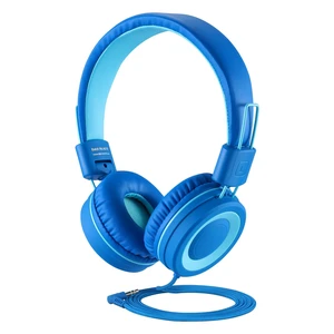 K11 Kids Headphones Wired 3.5mm Jack Tangle-Free Skyline Blue 5ft Long Cord, Foldable, Plug in On-Ear Headset for iPad, Kindle Fire, Boys, Girls, School, Laptop Travel Plane Tablet K11 Kids Headphones Wired 3.5mm Jack Tangle-Free Skyline Blue 5ft Long Cord, Foldable, Plug in On-Ear Headset for iPad, Kindle Fire, Boys, Girls, School, Laptop Travel Plane Tablet