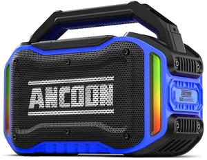 Speakers Bluetooth Wireless: 80W(Peak) Loud Speaker with Bass, 20H Playtime, IPX6 Waterproof, Large Jobsite Speakers for Work, Outdoor, Workshop, Garage, Portable Speaker with TWS (Blue) Speakers Bluetooth Wireless: 80W(Peak) Loud Speaker with Bass, 20H Playtime, IPX6 Waterproof, Large Jobsite Speakers for Work, Outdoor, Workshop, Garage, Portable Speaker with TWS (Blue)