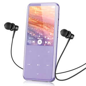 32GB MP3 Player with Bluetooth, M3 2.4'' Player with Speaker with FM Radio, Touch Buttons, Supports Up to 128GB(Purple) 32GB MP3 Player with Bluetooth, M3 2.4'' Player with Speaker with FM Radio, Touch Buttons, Supports Up to 128GB(Purple)