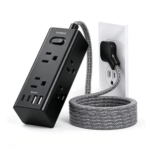 3Ft Short Extension Cord Flat Wall Plug Power Strip Surge Protector, Black 6 Outlets 4 USB Ports(2 USB C), Outlet Extender Small Power Strip for Travel Home Office College Dorm Room Station 3Ft Short Extension Cord Flat Wall Plug Power Strip Surge Protector, Black 6 Outlets 4 USB Ports(2 USB C), Outlet Extender Small Power Strip for Travel Home Office College Dorm Room Station