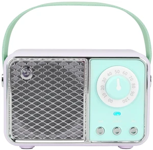 Retro Bluetooth Speaker,Vintage Decor,Wireless Cyan Green Retro Bluetooth Speaker,Vintage Decor,Wireless Cyan Green