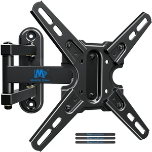 UL Listed TV Mount Swivel and Tilt for Most 13-42 Inch TVs Full Motion TV Wall Mount Bracket with Articulating Arm, Max VESA 200x200mm, Holds up to 50 lbs, MD2465 UL Listed TV Mount Swivel and Tilt for Most 13-42 Inch TVs Full Motion TV Wall Mount Bracket with Articulating Arm, Max VESA 200x200mm, Holds up to 50 lbs, MD2465