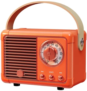 Retro Bluetooth Speaker, Small Vintage Decor Gifts Pumpkin Orange Portable mini wireless old fashion style for kitchen desk bedroom office outdoor accessories gifts for women teen girls Retro Bluetooth Speaker, Small Vintage Decor Gifts Pumpkin Orange Portable mini wireless old fashion style for kitchen desk bedroom office outdoor accessories gifts for women teen girls