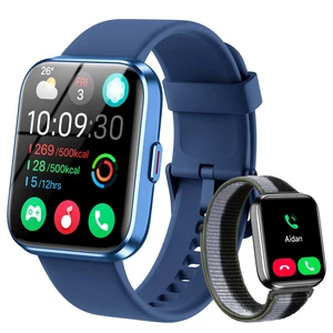 Smart Watches for Men Women (Android/iOS), Fitness Watch, Health Tracker 1.83" Alexa Smart Watch with Calls/SMS/Reminders, 120 Sport Modes Fitness Trackers for Women Men, Heart Rate Monitor, 2 Bands Smart Watches for Men Women (Android/iOS), Fitness Watch, Health Tracker 1.83" Alexa Smart Watch with Calls/SMS/Reminders, 120 Sport Modes Fitness Trackers for Women Men, Heart Rate Monitor, 2 Bands