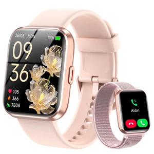Smart Watches for Women, 1.83" Alexa Smart Watch for Android & iPhones with Call/SMS/Reminder, 120+ Sport Modes Fitness Watch with Sleep/Heart Rate Monitor, Activity & Health Tacker, 3ATM Sport Watch Smart Watches for Women, 1.83" Alexa Smart Watch for Android & iPhones with Call/SMS/Reminder, 120+ Sport Modes Fitness Watch with Sleep/Heart Rate Monitor, Activity & Health Tacker, 3ATM Sport Watch
