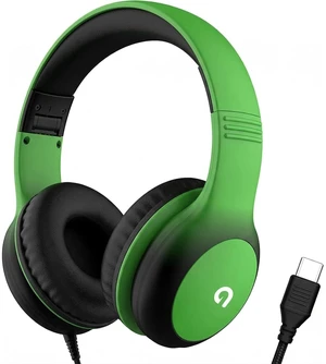 Wired Kids Headphones with USB C Plug, 85dB Safe Volume, Adjustable Headband, Tangle-Free Cord Headphones for School, Tablet, Travel (Green & Black, Without Microphone) Wired Kids Headphones with USB C Plug, 85dB Safe Volume, Adjustable Headband, Tangle-Free Cord Headphones for School, Tablet, Travel (Green & Black, Without Microphone)