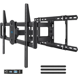 UL Listed Full Motion TV Wall Mount for Most 42-84 Inch TVs TV Wall Mount Articulating Arm Swivel and Tilt, Loading 110 LBS, Max VESA 600x400mm, Fits 16", 18", 24" Studs MD2617-24K UL Listed Full Motion TV Wall Mount for Most 42-84 Inch TVs TV Wall Mount Articulating Arm Swivel and Tilt, Loading 110 LBS, Max VESA 600x400mm, Fits 16", 18", 24" Studs MD2617-24K