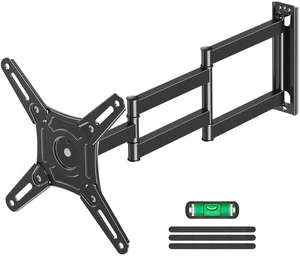 29.5in Long Arm TV Mount for 14-42" TVs Monitors, Max VESA 200x200 Fullmotion tv wall mount, swivel ±90°, tilt +5°/-10° antiglare, 44lbs sturdy tv mount bracket for corner homeoffice use 29.5in Long Arm TV Mount for 14-42" TVs Monitors, Max VESA 200x200 Fullmotion tv wall mount, swivel ±90°, tilt +5°/-10° antiglare, 44lbs sturdy tv mount bracket for corner homeoffice use
