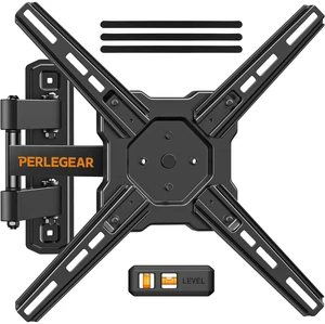 Full Motion TV Wall Mount for 2650 inch TVs up to 55 lbs Rotation, Extension, swivel, tilt, level, heavy-duty steel, single-stud design, perfect for corners, max VESA 300x300mm Full Motion TV Wall Mount for 2650 inch TVs up to 55 lbs Rotation, Extension, swivel, tilt, level, heavy-duty steel, single-stud design, perfect for corners, max VESA 300x300mm