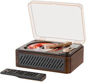 Retro CD Player Portable with Bluetooth and Speakers Vintage Display,Nostalgic Bluetooth Out,FM Radio,USB Playback,SPDIF,AUX Output,Headphone Jack,CD-R/RW & MP3-CD Support Retro CD Player Portable with Bluetooth and Speakers Vintage Display,Nostalgic Bluetooth Out,FM Radio,USB Playback,SPDIF,AUX Output,Headphone Jack,CD-R/RW & MP3-CD Support