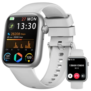 Smart Watch for Men Women(Answer/Make Call), 1.83" Fitness Watch with Heart Rate/Blood Pressure/Blood Oxygen, Pedometer, Sleep Tracker,120+ Sport Modes, IP68 Waterproof Fitness Tracker for Android iOS Smart Watch for Men Women(Answer/Make Call), 1.83" Fitness Watch with Heart Rate/Blood Pressure/Blood Oxygen, Pedometer, Sleep Tracker,120+ Sport Modes, IP68 Waterproof Fitness Tracker for Android iOS