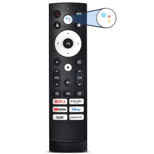 Replacement for Hisens Smart Google TV Voice Remote Control Replacement for Hisense Google Smart TV Voice Remote Replacement 4K QLED UHD Mini-LED Quantum ULED Series Remotes Control Replacement for Hisens Smart Google TV Voice Remote Control Replacement for Hisense Google Smart TV Voice Remote Replacement 4K QLED UHD Mini-LED Quantum ULED Series Remotes Control