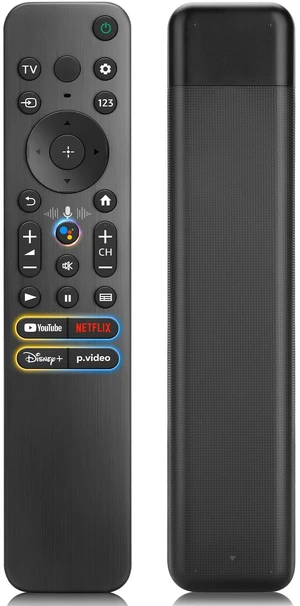 Replacement Remote for Sony TV & Bravia Smart TV Remote Control with Voice, ABS material, Ergonomic, Universal Remote for Sony Bravia XR 4K Series Smart Google TV RMF-TX520U RMT-TX810U Replacement Remote for Sony TV & Bravia Smart TV Remote Control with Voice, ABS material, Ergonomic, Universal Remote for Sony Bravia XR 4K Series Smart Google TV RMF-TX520U RMT-TX810U
