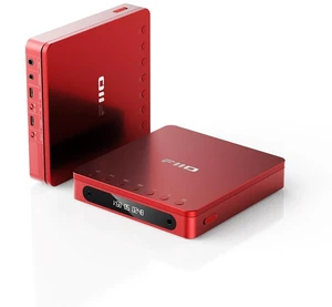 DM13 Multifunctional Portable Stereo CD Player with Long-Lasting Battery, Supports USB Ripping, Optical/coaxial/3.5mm/4.4mm outputs (Red Bluetooth) DM13 Multifunctional Portable Stereo CD Player with Long-Lasting Battery, Supports USB Ripping, Optical/coaxial/3.5mm/4.4mm outputs (Red Bluetooth)