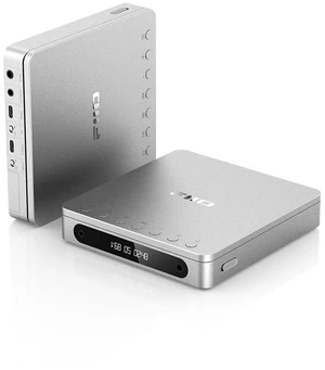 DM13 Multifunctional Portable Stereo CD Player with Long-Lasting Battery, Supports USB Ripping, Optical/coaxial/3.5mm/4.4mm outputs (Silver Bluetooth) DM13 Multifunctional Portable Stereo CD Player with Long-Lasting Battery, Supports USB Ripping, Optical/coaxial/3.5mm/4.4mm outputs (Silver Bluetooth)