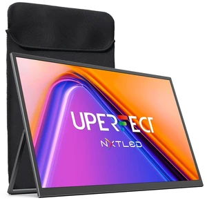 NxtLED Portable Monitor 18.5" 120Hz, Professional Eye-Care Screen 145% sRGB Matte Travel Gaming Monitor for MacBook, Laptop, PC, Portable Second Screen with Kickstand, Bag, VESA NxtLED Portable Monitor 18.5" 120Hz, Professional Eye-Care Screen 145% sRGB Matte Travel Gaming Monitor for MacBook, Laptop, PC, Portable Second Screen with Kickstand, Bag, VESA