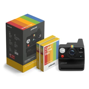 Now+ 3rd Generation I-Type Instant Camera + Film Bundle - Now+ Bluetooth App Controlled Black Camera + 16 Color Photos (6562) Now+ 3rd Generation I-Type Instant Camera + Film Bundle - Now+ Bluetooth App Controlled Black Camera + 16 Color Photos (6562)