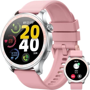 Smart Watch (Answer/Make Call), 1.43" HD AMOLED Smartwatch for Men Women Step Counter with Heart Rate/Sleep Monitor, 110+ Sports Mode,IP68 Waterproof Fitness Activity Tracker for Android iOS Smart Watch (Answer/Make Call), 1.43" HD AMOLED Smartwatch for Men Women Step Counter with Heart Rate/Sleep Monitor, 110+ Sports Mode,IP68 Waterproof Fitness Activity Tracker for Android iOS