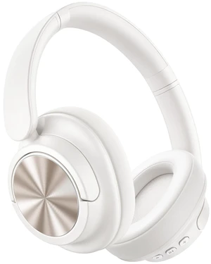 Hybrid Active Noise Cancelling Headphones 120H Playtime Wireless Headphones Bluetooth 6.0 Over Ear Headphones With 6 ENC HD Call Mic Hi-Res 360° Spatial Audio Headphone for Travel Workout Bright White Hybrid Active Noise Cancelling Headphones 120H Playtime Wireless Headphones Bluetooth 6.0 Over Ear Headphones With 6 ENC HD Call Mic Hi-Res 360° Spatial Audio Headphone for Travel Workout Bright White