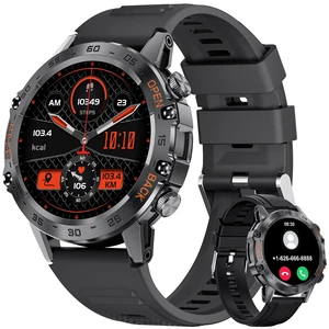 Smart Watch for Men Bluetooth Calls with,1.39''HD Touch Screen Tactical Smartwatch for Android and iPhone,5ATM Waterproof Fitness Watch with Blood Pressure/Heart Rate Monitor BlackSilicone Smart Watch for Men Bluetooth Calls with,1.39''HD Touch Screen Tactical Smartwatch for Android and iPhone,5ATM Waterproof Fitness Watch with Blood Pressure/Heart Rate Monitor BlackSilicone