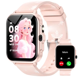 Smart Watch for Kids Boys Age 5-12, Ai Functions Games HD Touch Screen Watches with Video Camera Music Player Pedometer Heart Rate Sleep Tracker Christmas Birthday Gifts for Girls (Pink, 1.85") Smart Watch for Kids Boys Age 5-12, Ai Functions Games HD Touch Screen Watches with Video Camera Music Player Pedometer Heart Rate Sleep Tracker Christmas Birthday Gifts for Girls (Pink, 1.85")