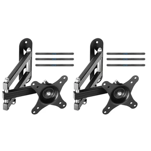 TV Wall Mount Swivel Tilt Rotation Full Motion Adjustable Articulating for Most 15-32 inch LED, LCD Monitor Wall Mount VESA 75,100, 2 Packs (MA2720-2) TV Wall Mount Swivel Tilt Rotation Full Motion Adjustable Articulating for Most 15-32 inch LED, LCD Monitor Wall Mount VESA 75,100, 2 Packs (MA2720-2)