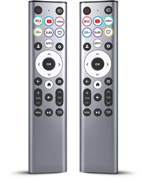 for Hisense Google TV Remote Control Replacement 2-Pack Universal for Hisense U6 U7 U8 Mini-LED 4K UHD Smart Google TVs No Programming Required for Hisense Google TV Remote Control Replacement 2-Pack Universal for Hisense U6 U7 U8 Mini-LED 4K UHD Smart Google TVs No Programming Required